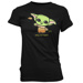 Funko POP Tee: Star Wars: The Mandalorian - Cute Child Force, dámské tričko, Velikost - M
