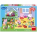 Puzzle - Peppa Pig na prázdninách (3x55 dílků)
