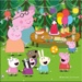 Puzzle - Peppa Pig na prázdninách (3x55 dílků)