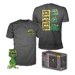 Funko POP Tee Box: Jurassic Park - Clever Raptor, Funko figurka a tričko, Velikost - XL