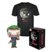 Funko POP Tee Box: DC Comics - Death of Joker, Funko figurka a tričko, Velikost - XL