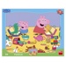 Puzzle - Peppa Pig si hraje (12 dílků)