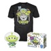 Funko POP Tee Box: Toy Story - Alien As Buzz, Funko figurka a tričko, Velikost - L