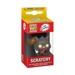 Funko POP: Keychain The Simpsons - Scratchy