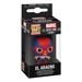 Funko POP: Keychain Marvel Luchadores - Spider-Man