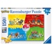 Puzzle XXL - Pokémon - Druhy Pokémonů (150 dílků)