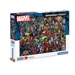 Puzzle - Marvel 80th Anniversary Impossible Puzzle - Characters (1000 dílků)