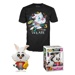 Funko POP Tee Box: Alice in Wonderland - White Rabbit (Flocked), Funko figurka a tričko, Velikost - S