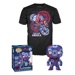 Funko POP Tee Box: Captain America Civil War - Captain America (Artist Series), Funko figurka a tričko, Velikost - XL