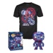 Funko POP Tee Box: Captain America Civil War - Captain America (Artist Series), Funko figurka a tričko, Velikost - M