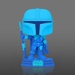 Funko POP: Star Wars - The Mandalorian - Mandalorian (Holo) (exclusive special edition GITD)