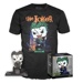 Funko POP Tee Box: DC Comics - Jim Lee: Joker, Funko figurka a tričko, Velikost - XL