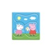 BABY Puzzle set - Peppa pig s rodinou