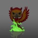 Funko POP Tee Box: Harry Potter - Dumbledore Patronus, Funko figurka a tričko, Velikost - XL