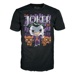 Funko POP Tee: DC Comics - The Joker, tričko, Velikost - M
