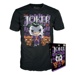 Funko POP Tee: DC Comics - The Joker, tričko, Velikost - M