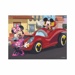 Dřevěné obrázkové kostky - Mickey a Minnie