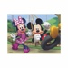 Dřevěné obrázkové kostky - Mickey a Minnie