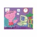Dřevěné obrázkové kostky - Peppa Pig (12 kostek)