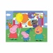 Dřevěné obrázkové kostky - Peppa Pig (12 kostek)