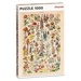 Puzzle - Millot - Květiny (1000 dílků)