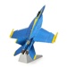Metal Earth kovový 3D model - F-18 Super Hornet Blue Angel