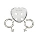 Mini Huzzle Cast - Amour silver - hlavolam