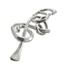 Mini Huzzle Cast - Enigma silver - hlavolam