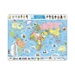 Svět politická mapa - Vzdělávací puzzle (107 dílků)