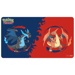 UltraPRO hrací podložka Pokémon - Gallery Series Mega Charizard X & Y